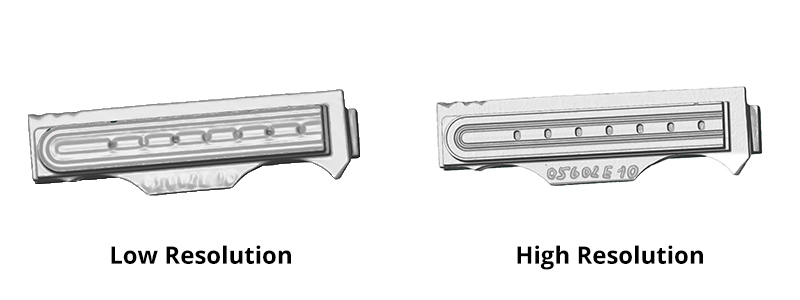 point clouds, high resolution, low resolution