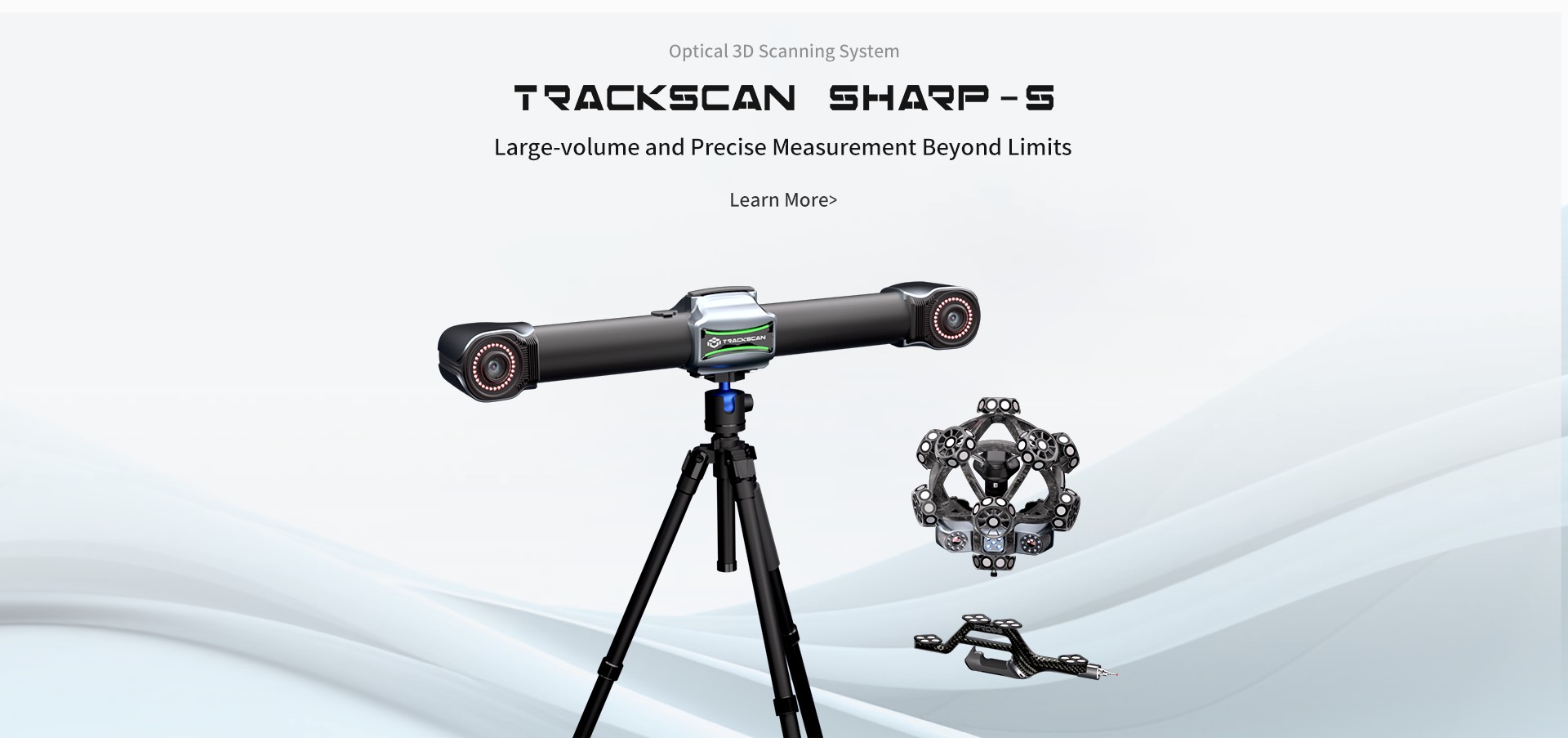 TrackScan Sharp-S 3D scanner manufacturer