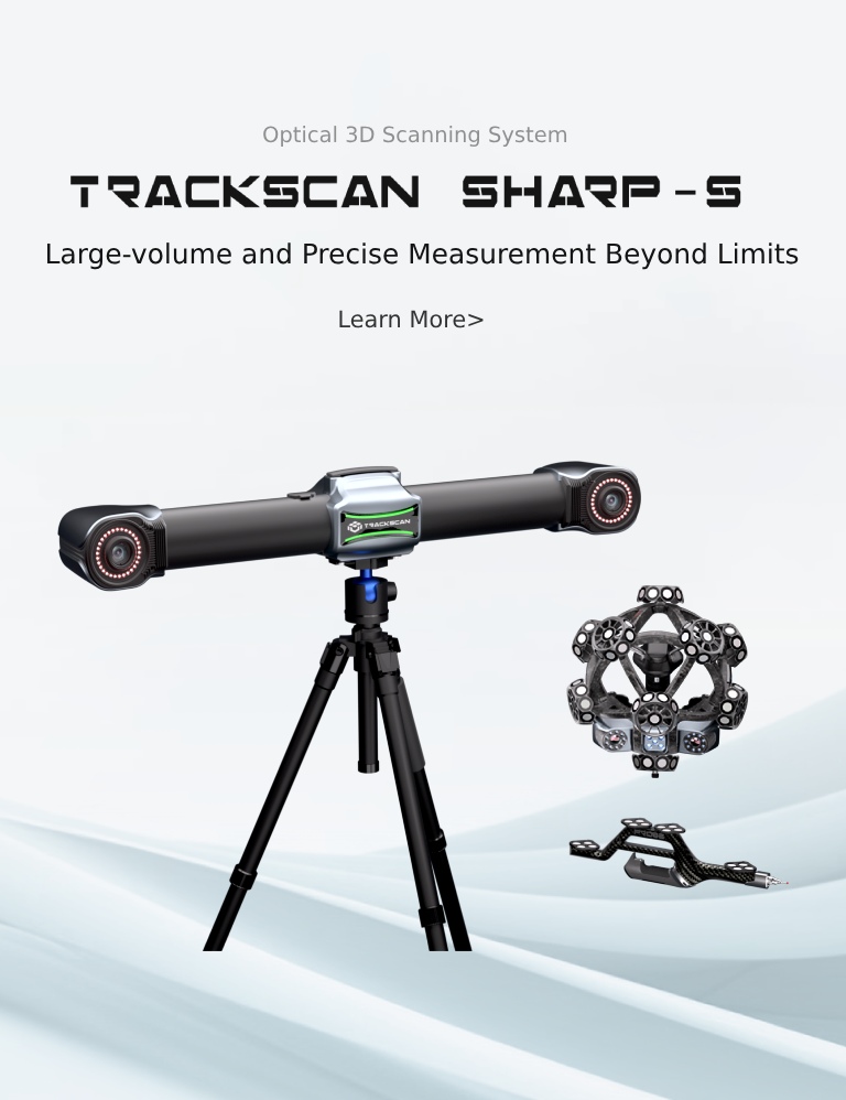 TrackScan Sharp-S 3D scanner manufacturer