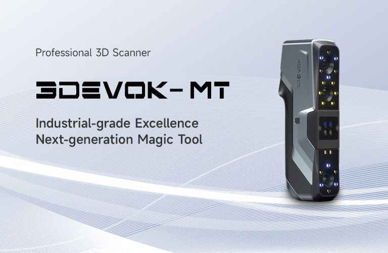 SCANTECH annonce le lancement du scanner 3D professionnel 3DeVOK MT