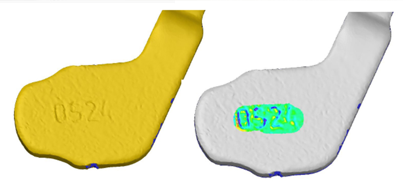 3D 검사 결과